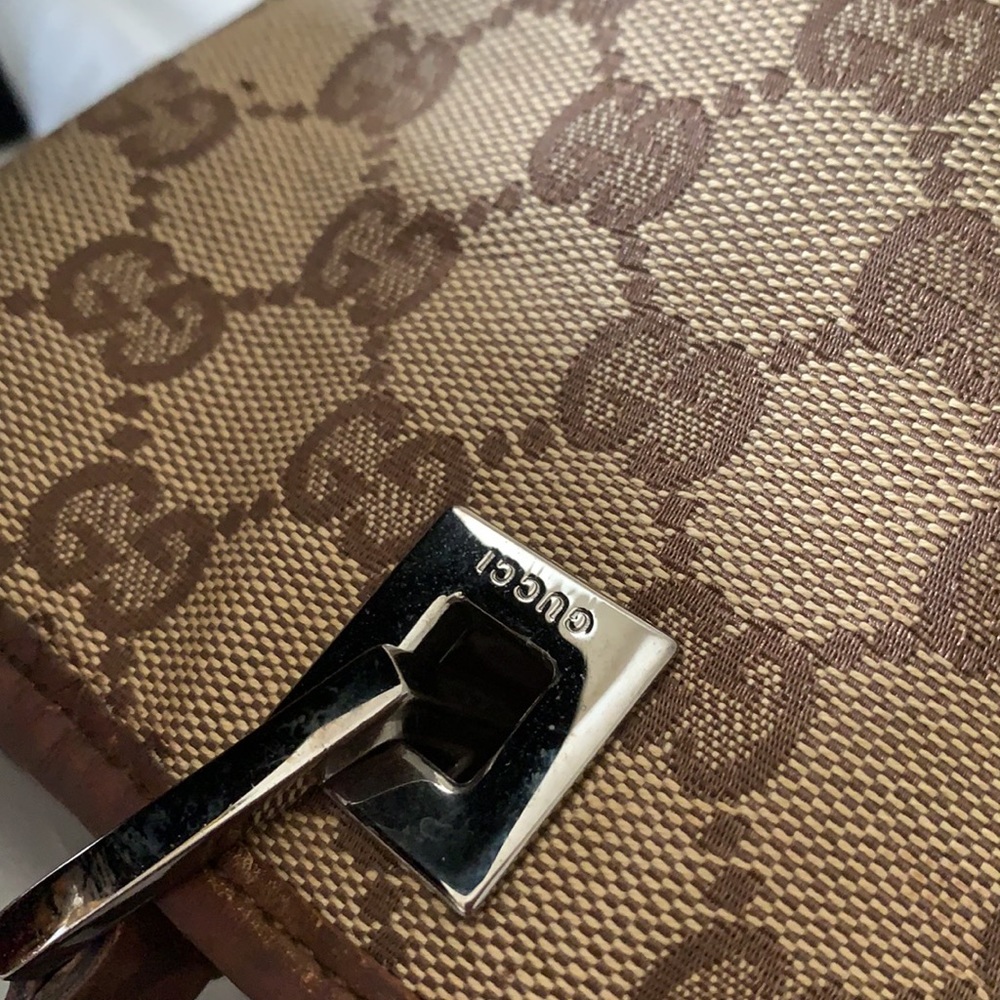 Gucci Beige and Brown GG Tote - Picture 11 of 16